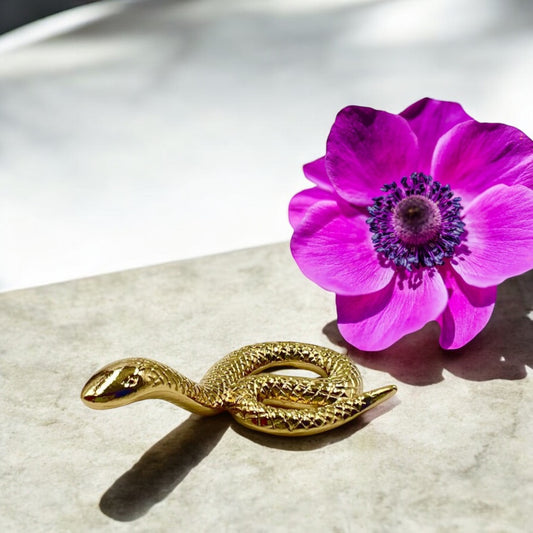 令和七年開運干支置物 乙巳歳『吉富金蛇様』