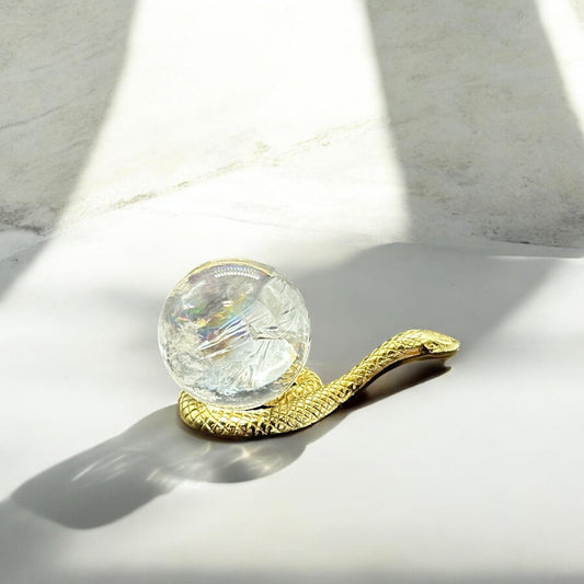 【金運＆財運を引き寄せる】金蛇＆アイリスクォーツ特別セット