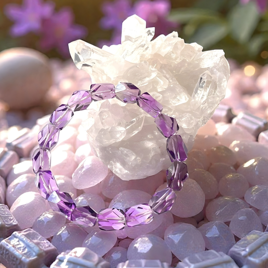 アメジストブレスレット