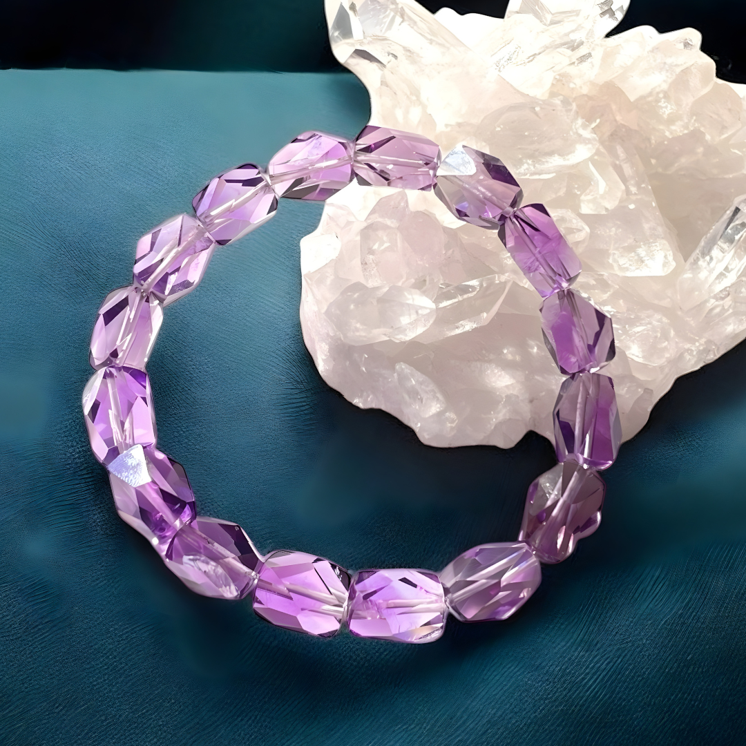 アメジストブレスレット