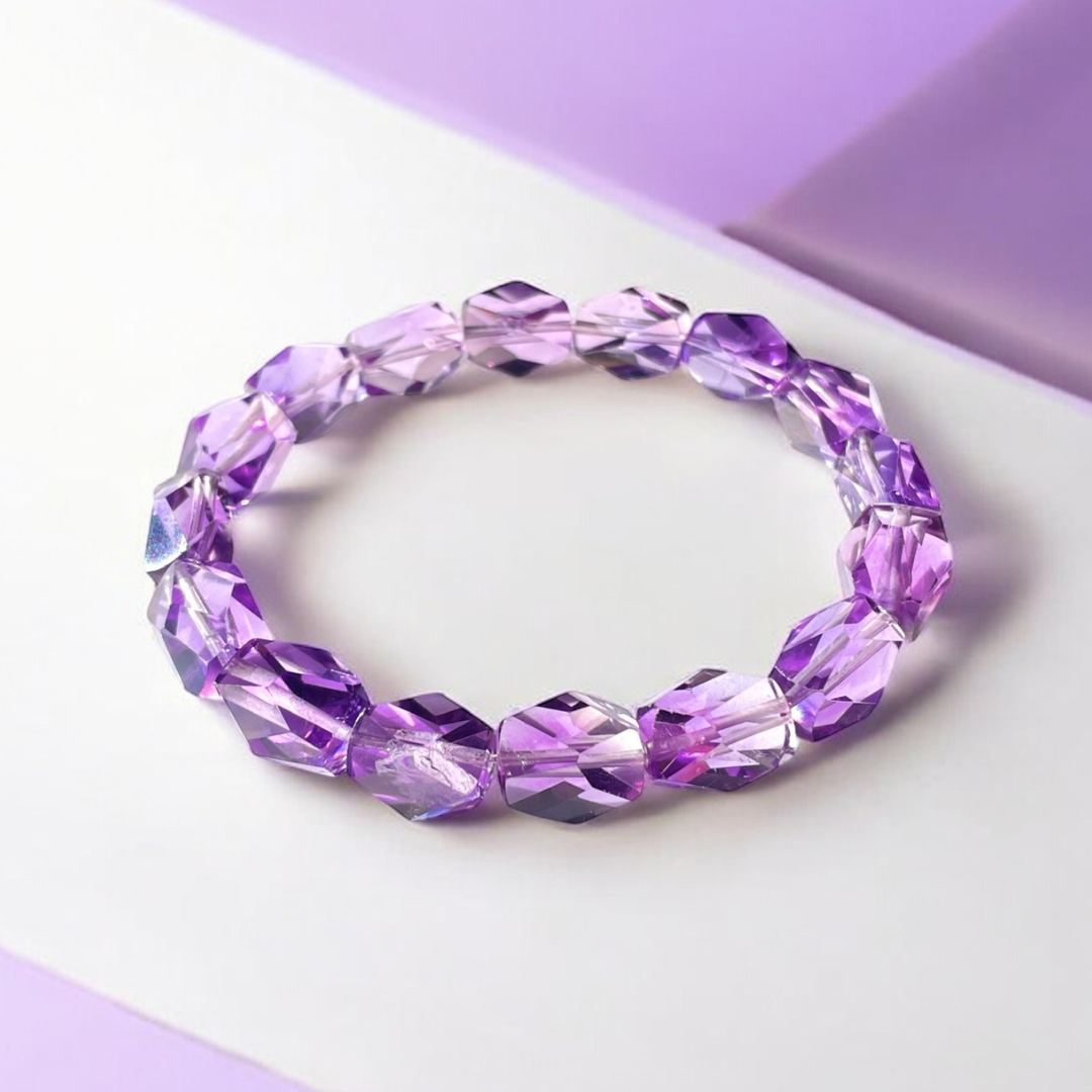 アメジストブレスレット