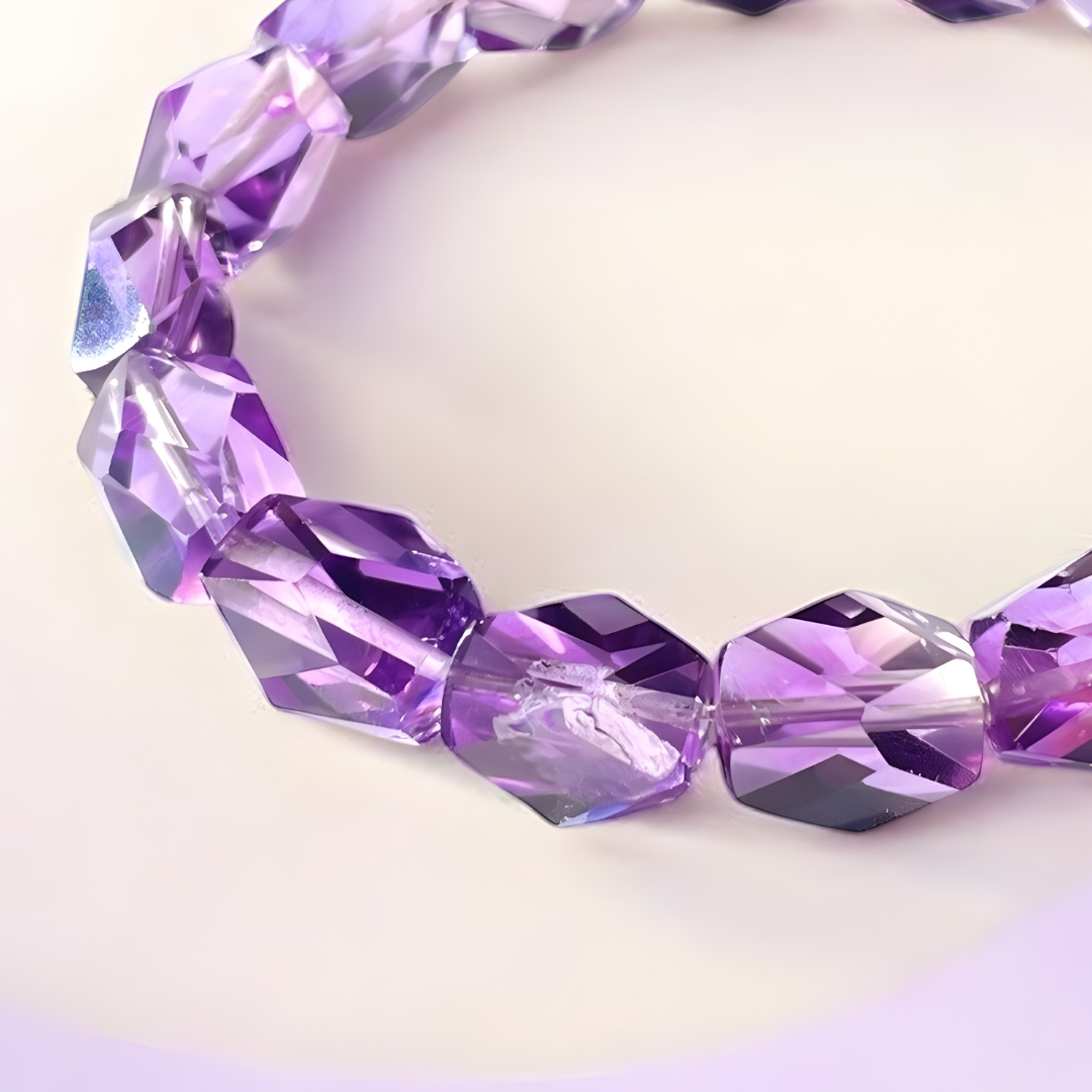 アメジストブレスレット