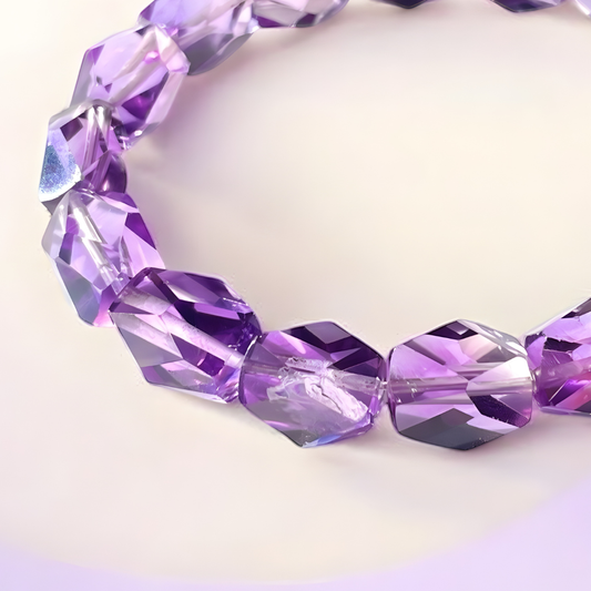 《一点物》アメジストブレスレット