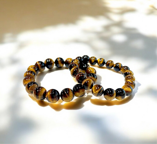 《一点物 金運ブレス》煌雷タイガーアイブレスレット （選べる2タイプ：12mm/10mm）